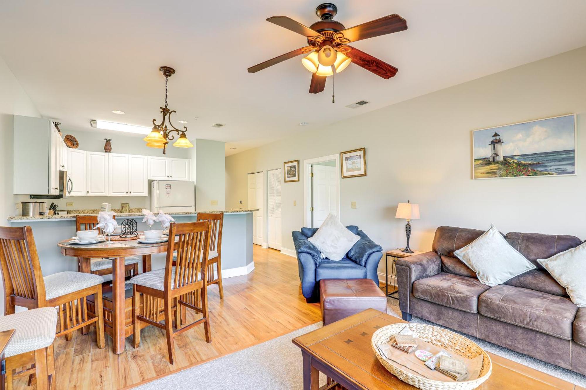 Myrtle Beach Golfers Paradise With Balcony! Bagian luar foto
