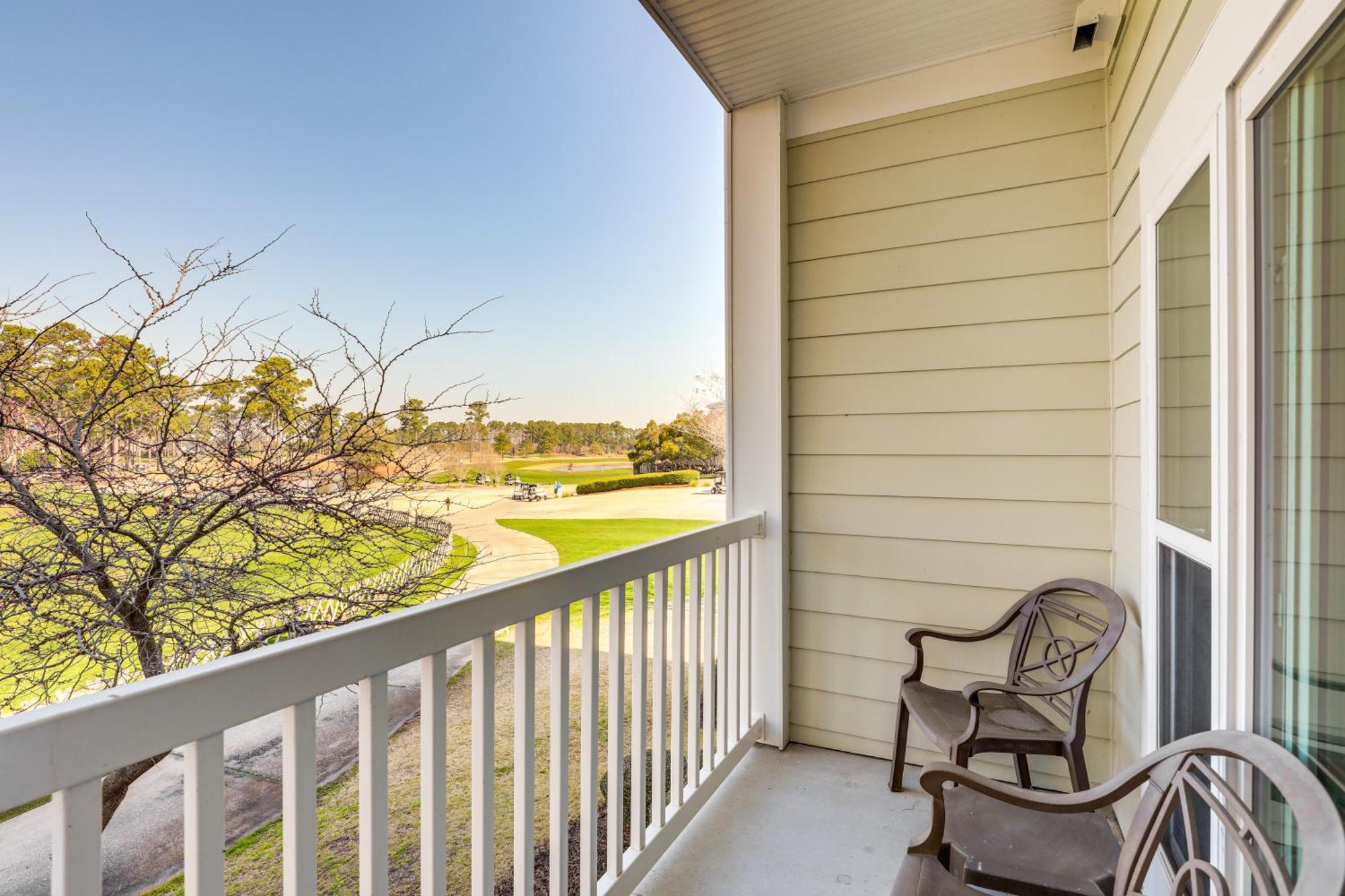 Myrtle Beach Golfers Paradise With Balcony! Bagian luar foto